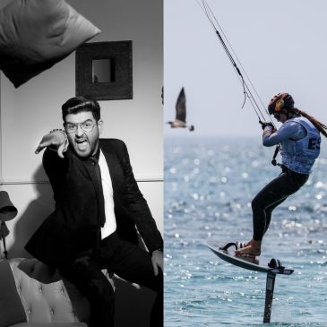 The kitesurfing champion Gisela Pulido and the comedian Manu Sánchez, protagonists of the inspirational talks at the Blue Zone Forum-Innovazul 2024