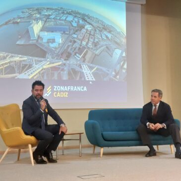 Visita a la Zona Franca de la delegación marroquí que participa en Misión  Inversa en Cádiz